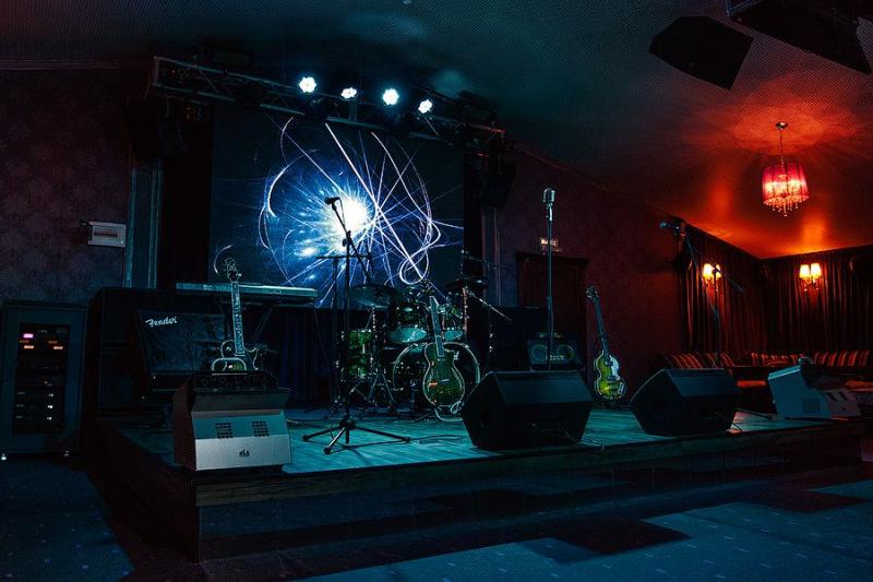 Sound equipment for karaoke club